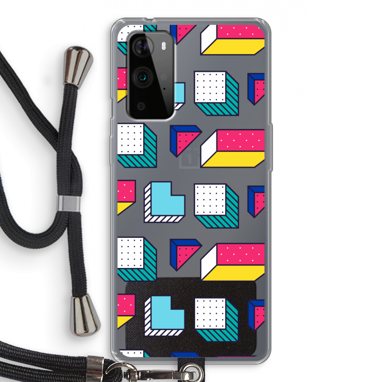 8-bit N°7: OnePlus 9 Pro Transparant Hoesje met koord