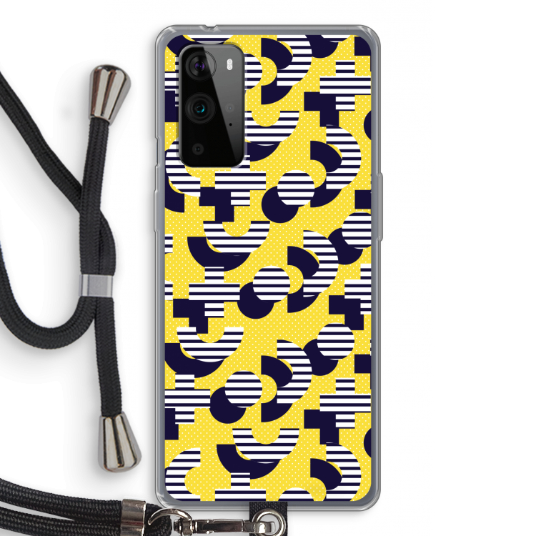 8-bit N°3: OnePlus 9 Pro Transparant Hoesje met koord