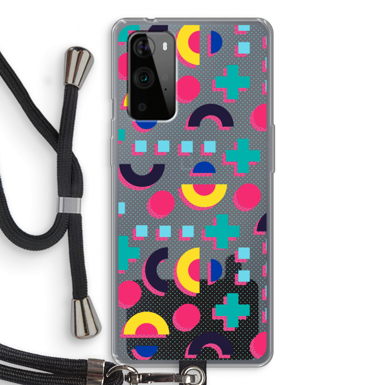 8-bit N°2: OnePlus 9 Pro Transparant Hoesje met koord