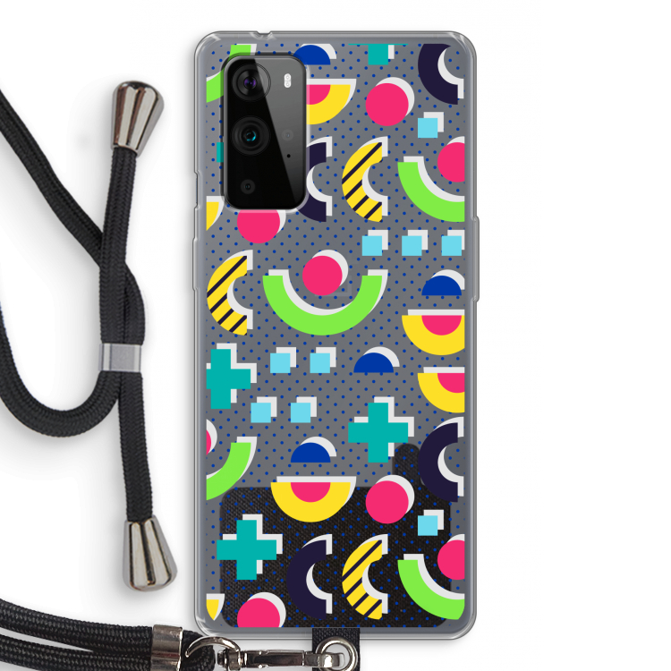 8-bit N°1: OnePlus 9 Pro Transparant Hoesje met koord