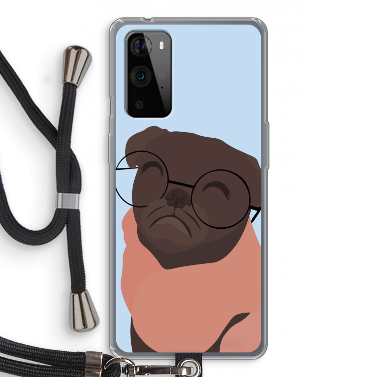 Ludo: OnePlus 9 Pro Transparant Hoesje met koord