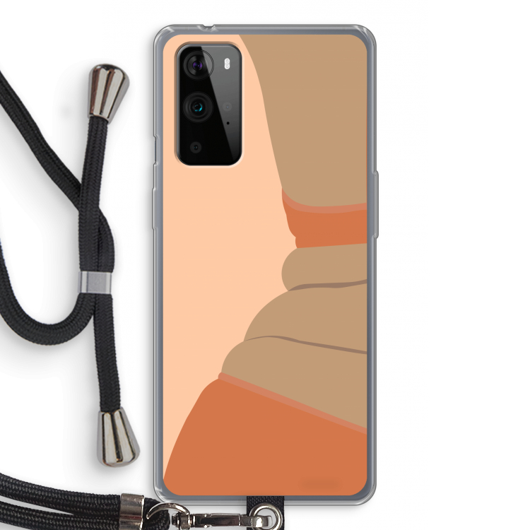 Bikini: OnePlus 9 Pro Transparant Hoesje met koord