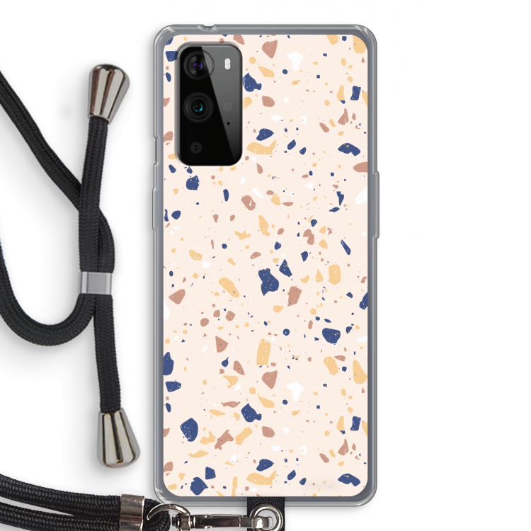 Terrazzo N°23: OnePlus 9 Pro Transparant Hoesje met koord