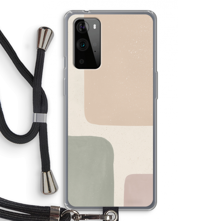 Geo #7: OnePlus 9 Pro Transparant Hoesje met koord