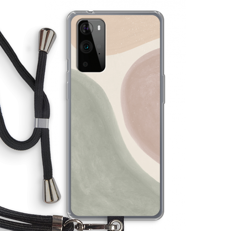 Geo #6: OnePlus 9 Pro Transparant Hoesje met koord
