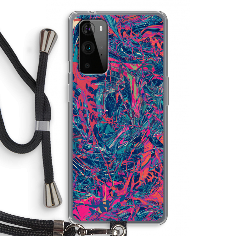 Sleeping Dreams: OnePlus 9 Pro Transparant Hoesje met koord