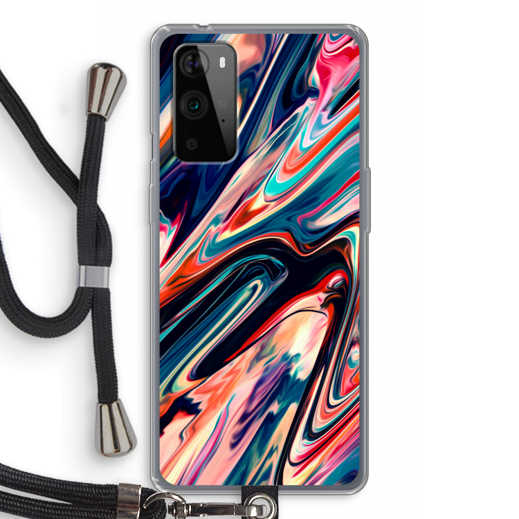 Quantum Being: OnePlus 9 Pro Transparant Hoesje met koord