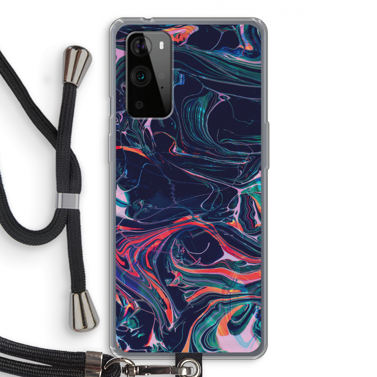 Light Years Beyond: OnePlus 9 Pro Transparant Hoesje met koord