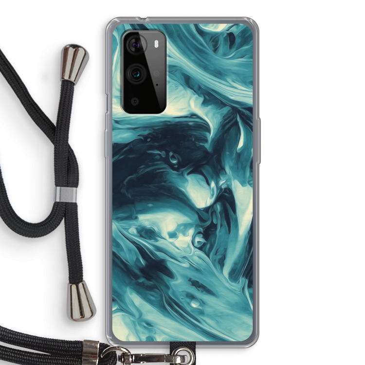 Dreaming About Whales: OnePlus 9 Pro Transparant Hoesje met koord