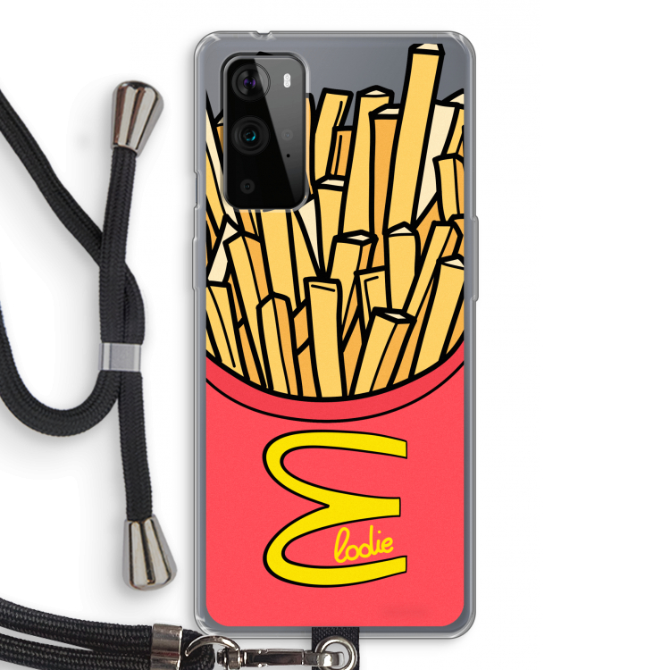 McElodie: OnePlus 9 Pro Transparant Hoesje met koord