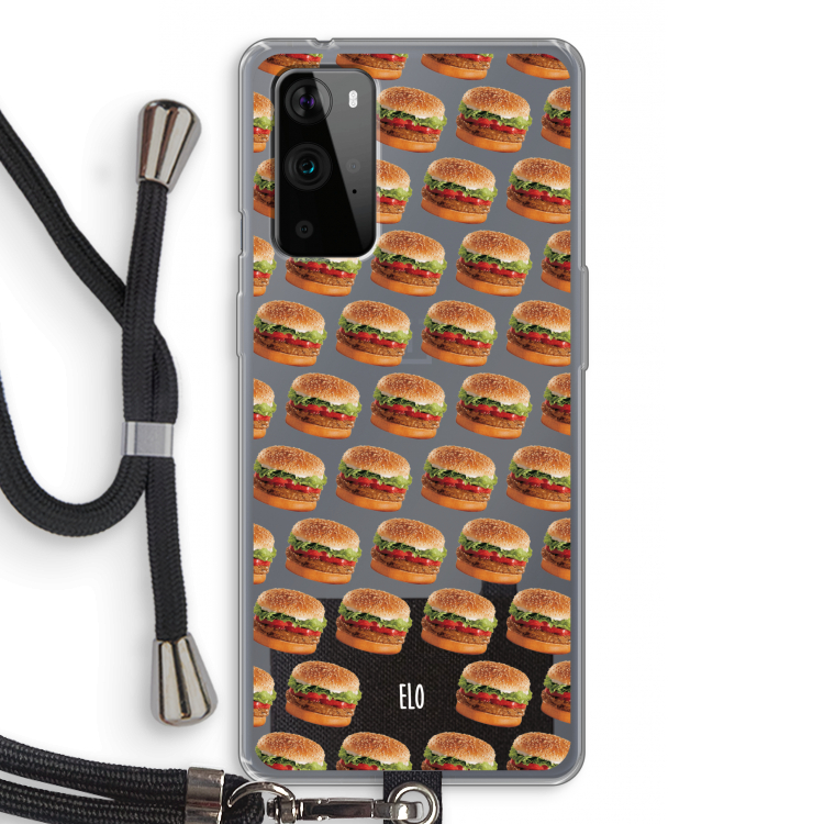 Giants: OnePlus 9 Pro Transparant Hoesje met koord
