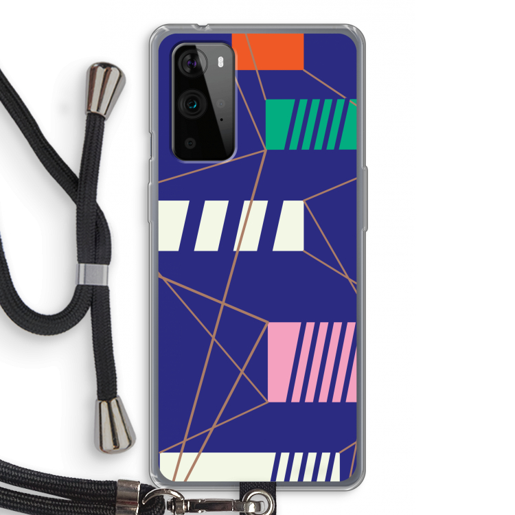 Gestalte 5: OnePlus 9 Pro Transparant Hoesje met koord