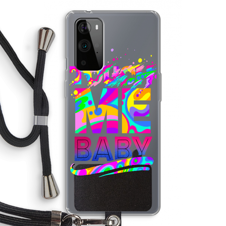 Touch Me: OnePlus 9 Pro Transparant Hoesje met koord