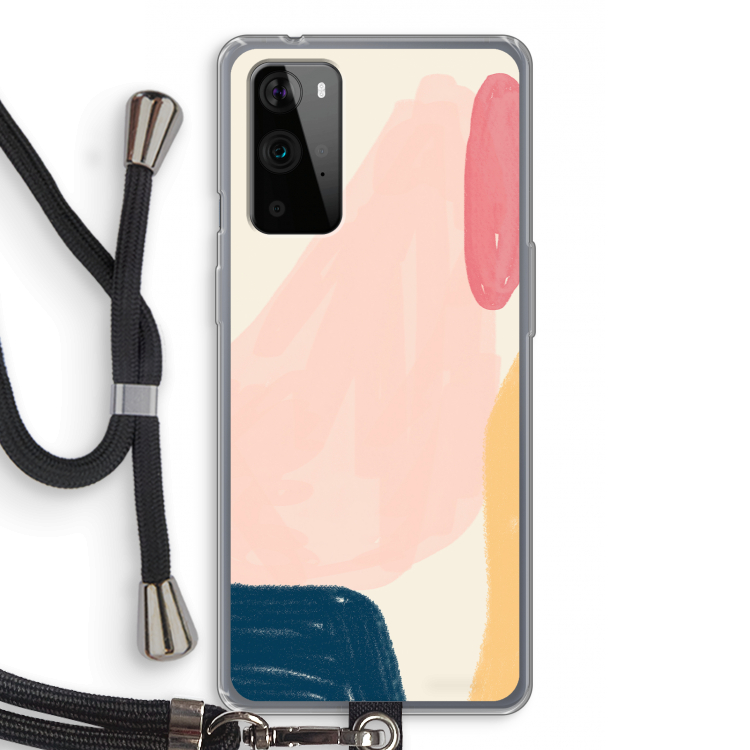 Saturday Flow: OnePlus 9 Pro Transparant Hoesje met koord