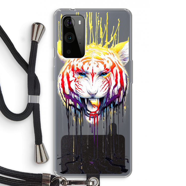 Fading: OnePlus 9 Pro Transparant Hoesje met koord