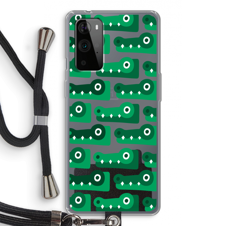 Crocs: OnePlus 9 Pro Transparant Hoesje met koord