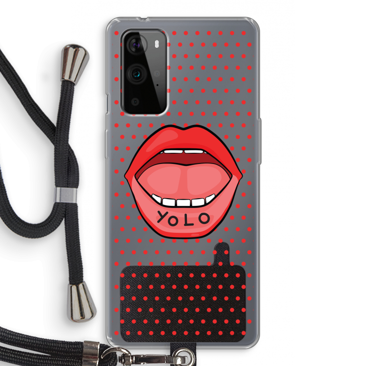 Yolo Denise: OnePlus 9 Pro Transparant Hoesje met koord