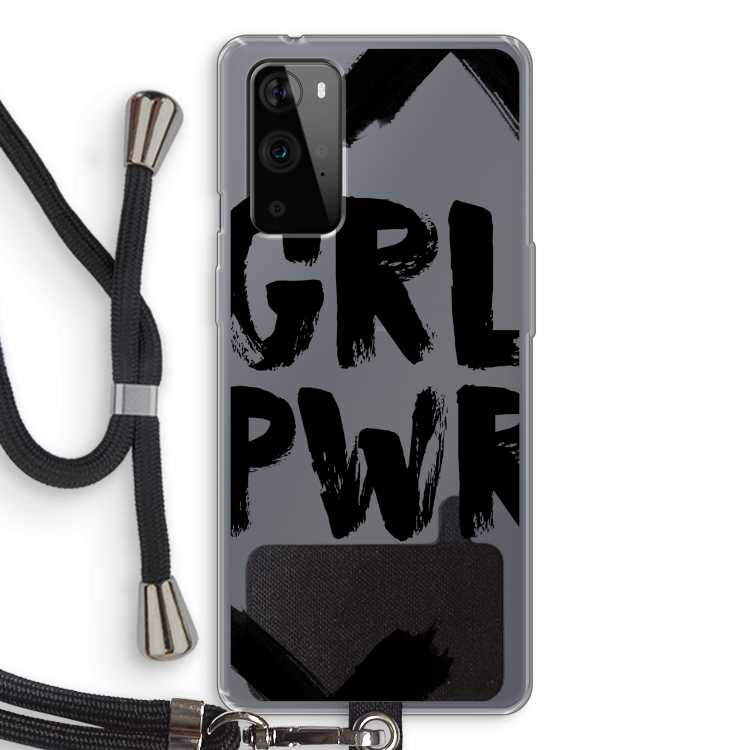 Girl Power #2: OnePlus 9 Pro Transparant Hoesje met koord