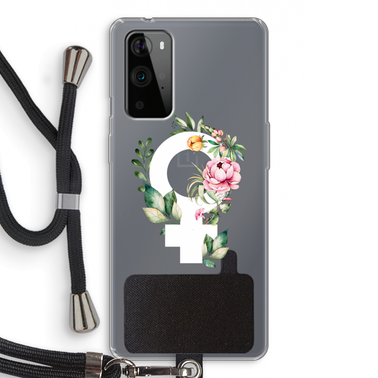 Venus: OnePlus 9 Pro Transparant Hoesje met koord