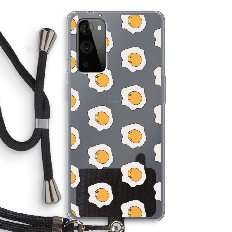 Bacon to my eggs #1: OnePlus 9 Pro Transparant Hoesje met koord
