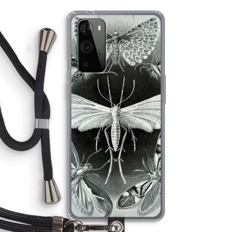 Haeckel Tineida: OnePlus 9 Pro Transparant Hoesje met koord