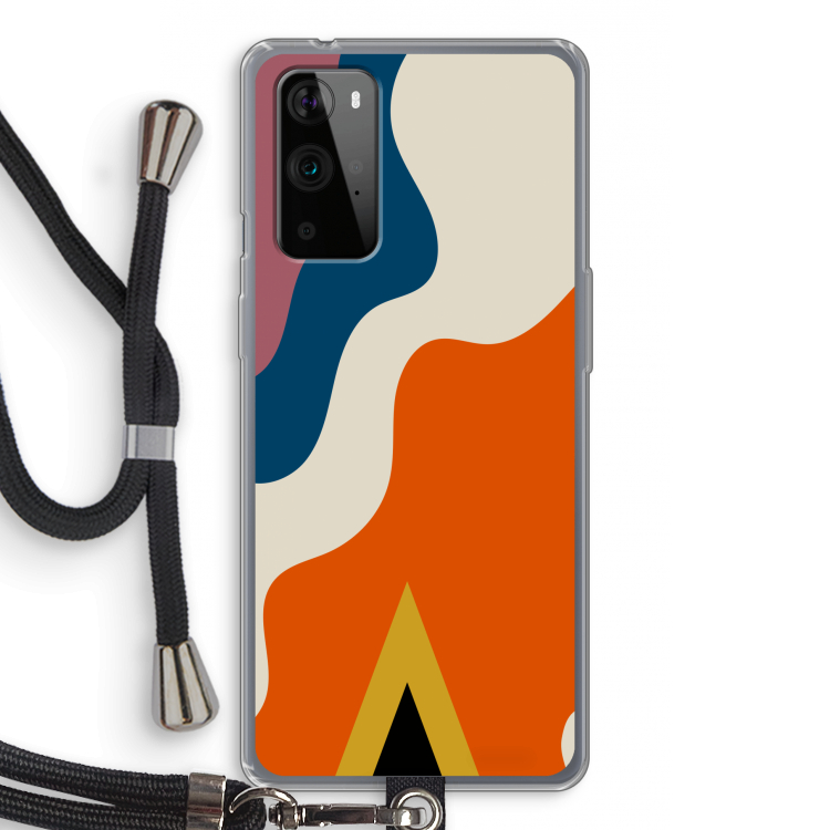 Noor A: OnePlus 9 Pro Transparant Hoesje met koord