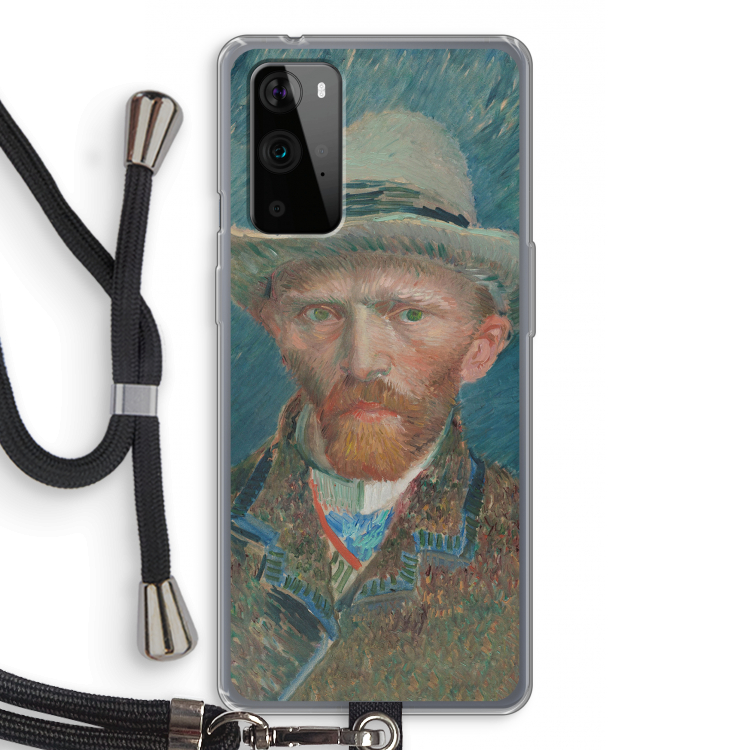 Van Gogh: OnePlus 9 Pro Transparant Hoesje met koord