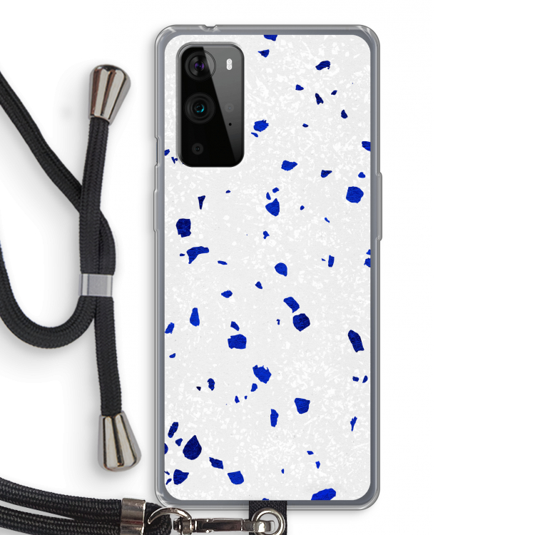 Terrazzo N°5: OnePlus 9 Pro Transparant Hoesje met koord