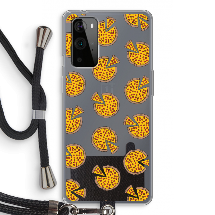 You Had Me At Pizza: OnePlus 9 Pro Transparant Hoesje met koord