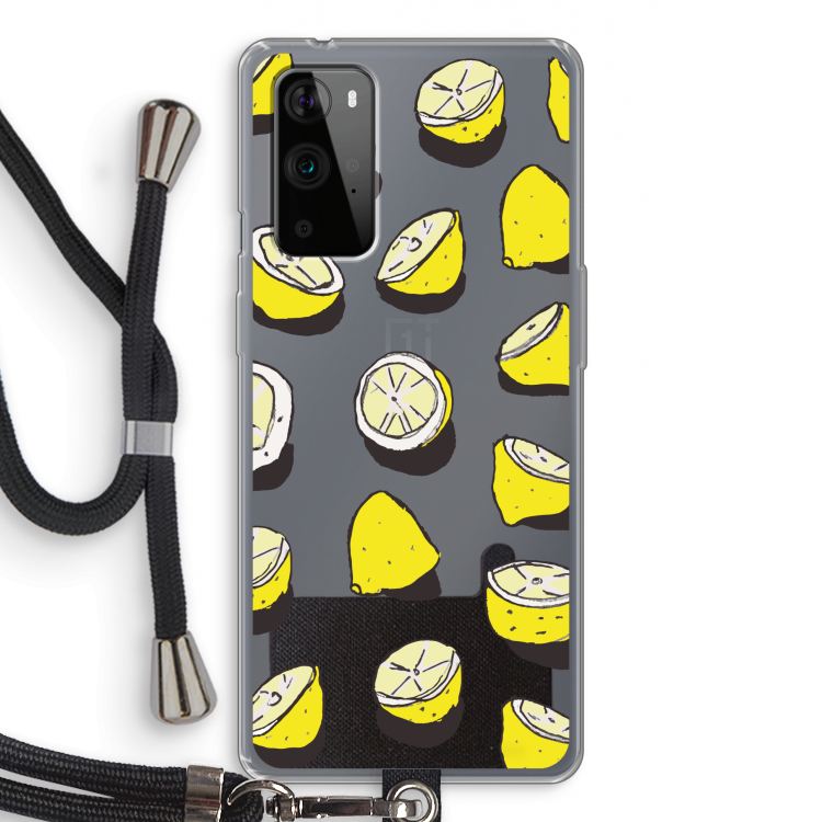When Life Gives You Lemons...: OnePlus 9 Pro Transparant Hoesje met koord