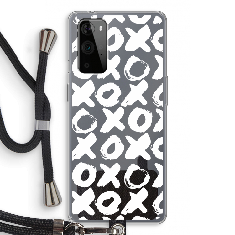 XOXO: OnePlus 9 Pro Transparant Hoesje met koord
