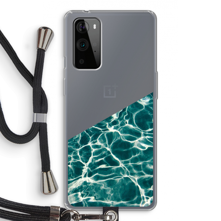 Weerkaatsing water: OnePlus 9 Pro Transparant Hoesje met koord