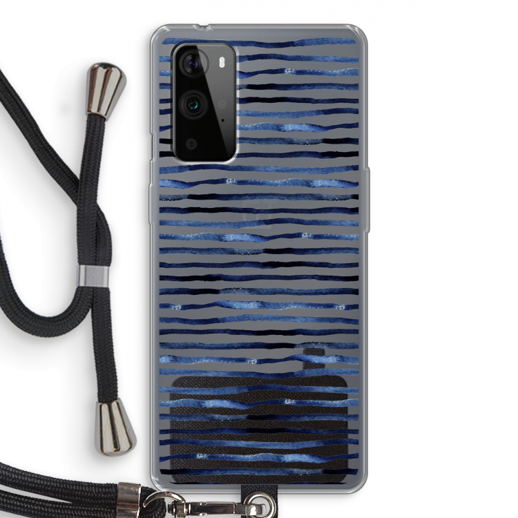 Verrassende lijnen: OnePlus 9 Pro Transparant Hoesje met koord