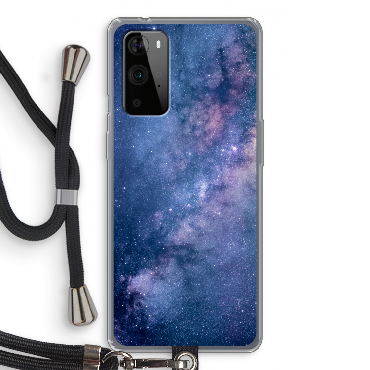 Nebula: OnePlus 9 Pro Transparant Hoesje met koord