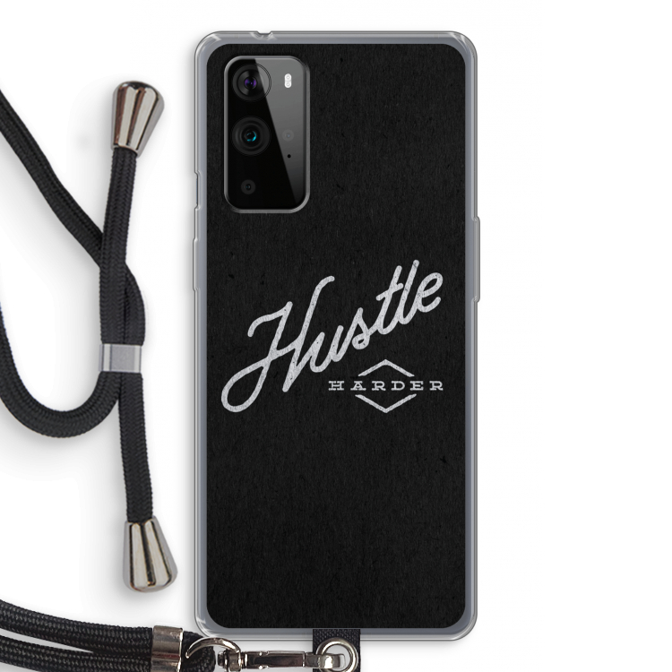Hustle: OnePlus 9 Pro Transparant Hoesje met koord