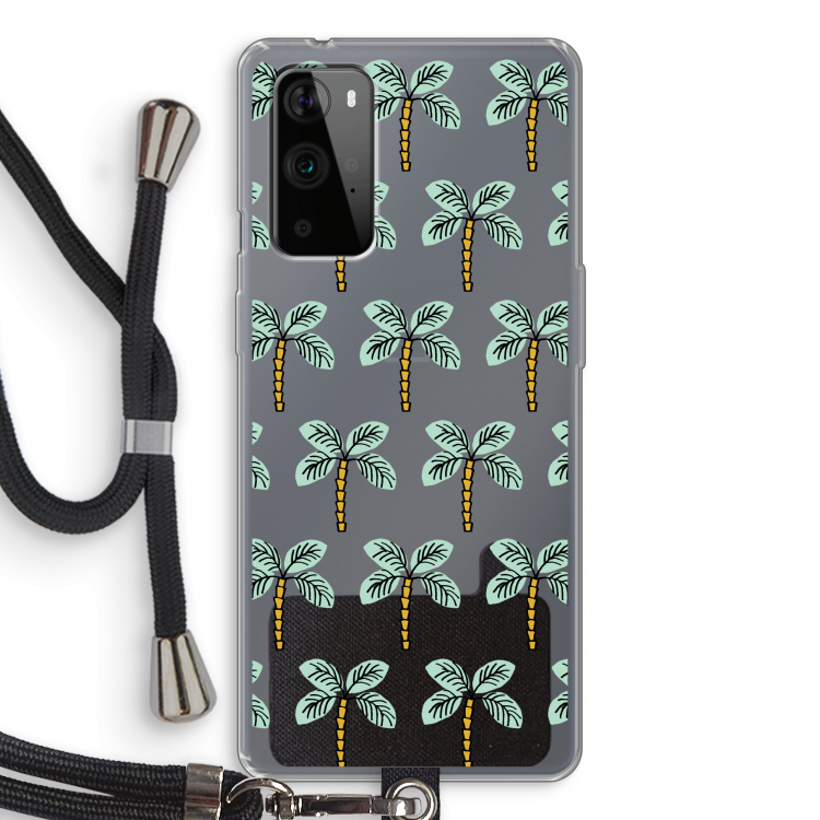 Paradise: OnePlus 9 Pro Transparant Hoesje met koord