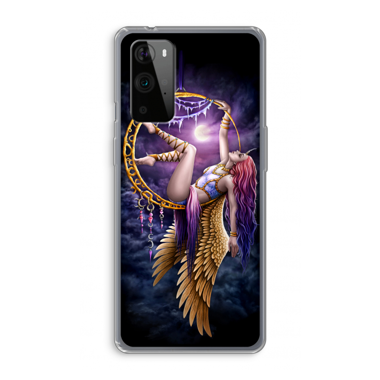 Aerial Angel: OnePlus 9 Pro Transparant Hoesje