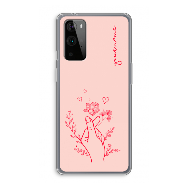 Giving Flowers: OnePlus 9 Pro Transparant Hoesje