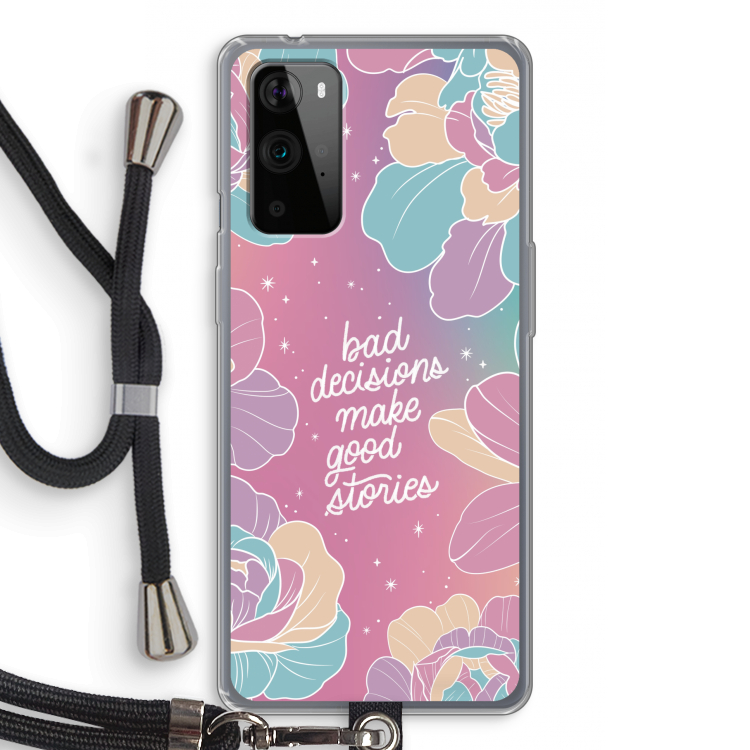 Good stories: OnePlus 9 Pro Transparant Hoesje met koord