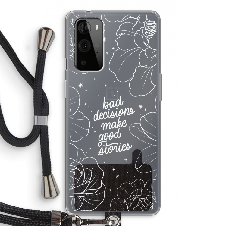 Good stories: OnePlus 9 Pro Transparant Hoesje met koord