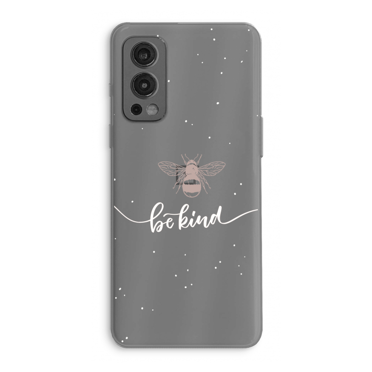 Be(e) kind: OnePlus Nord 2 5G Transparant Hoesje