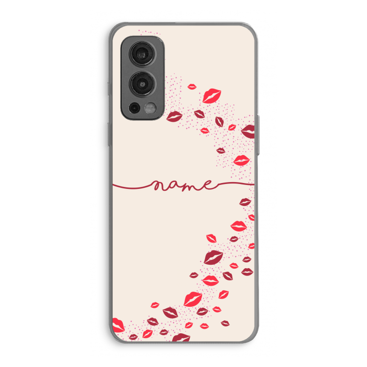 Kusjes: OnePlus Nord 2 5G Transparant Hoesje