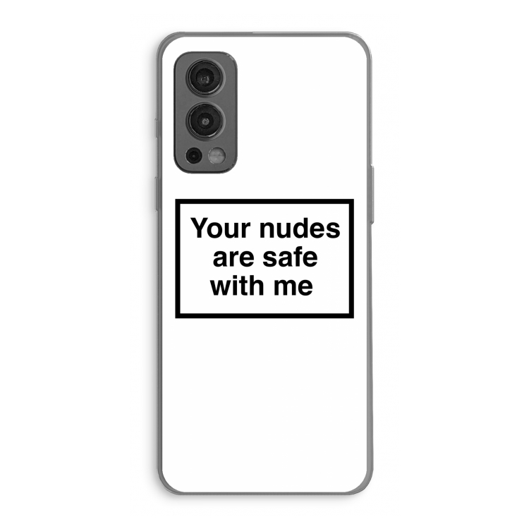 Safe with me: OnePlus Nord 2 5G Transparant Hoesje