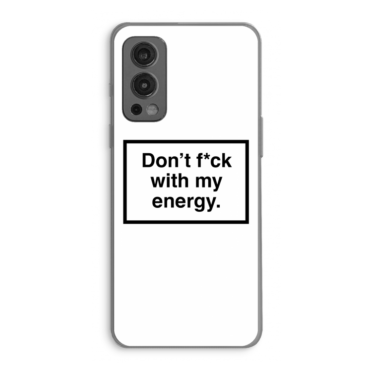My energy: OnePlus Nord 2 5G Transparant Hoesje