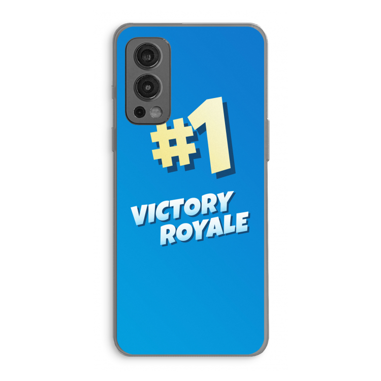 Victory Royale: OnePlus Nord 2 5G Transparant Hoesje