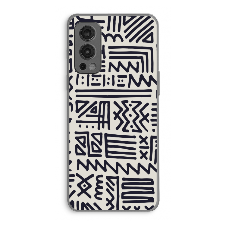 Marrakech print: OnePlus Nord 2 5G Transparant Hoesje