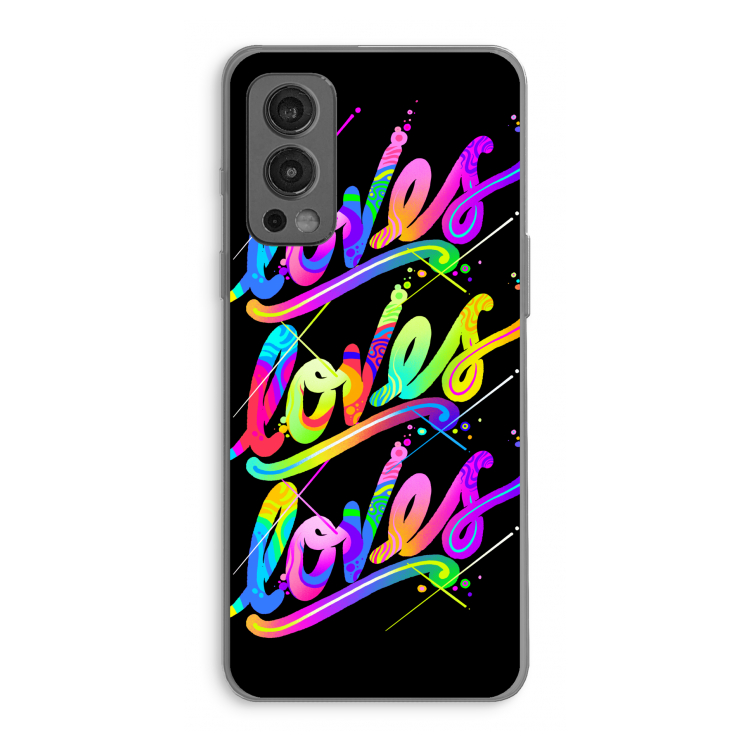 Loves: OnePlus Nord 2 5G Transparant Hoesje