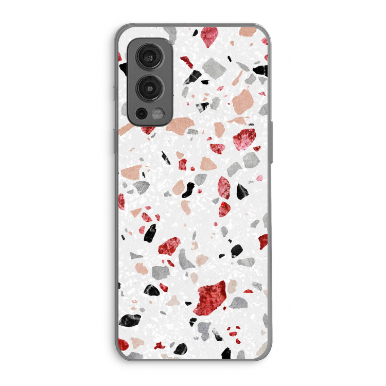 Terrazzo N°12: OnePlus Nord 2 5G Transparant Hoesje