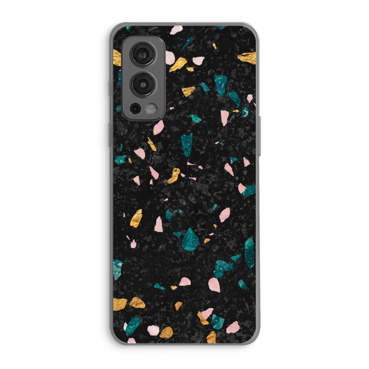 Terrazzo N°10: OnePlus Nord 2 5G Transparant Hoesje