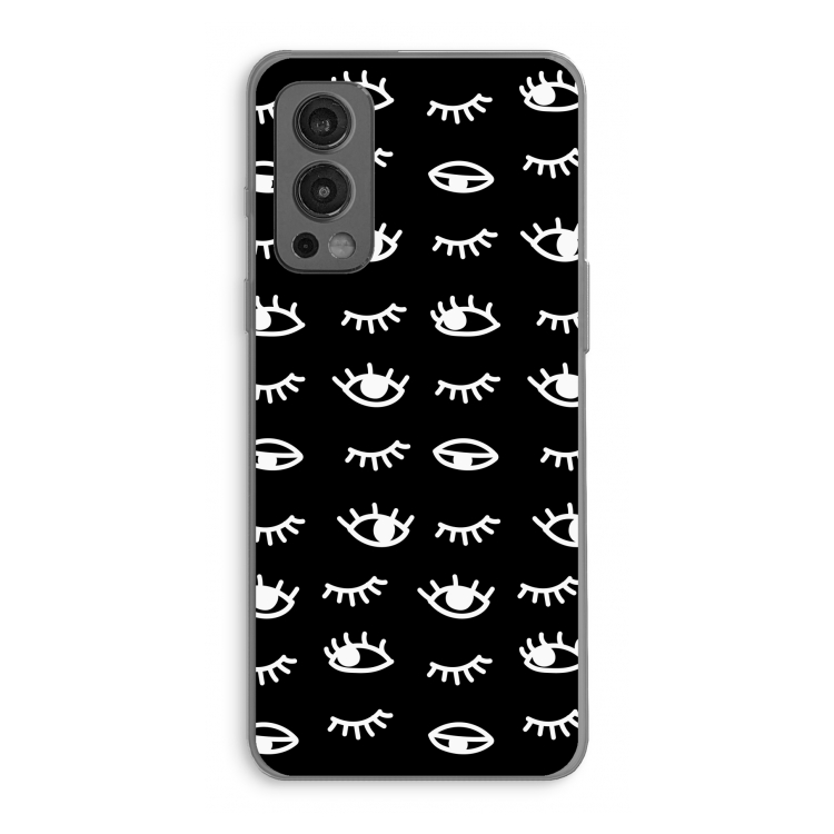 Eye pattern #3: OnePlus Nord 2 5G Transparant Hoesje